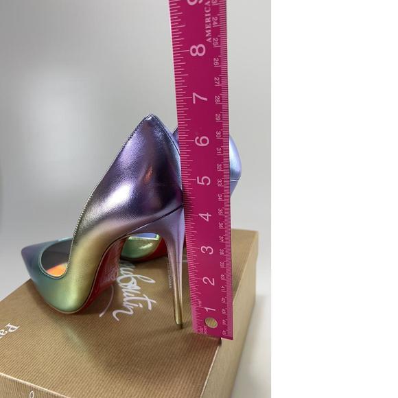 100mm Purple Ombre Licorne AB Unicorn Iriza Gradient Pumps E584 - Picture 6 of 11